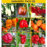 Habanero Pack, 9 sorter, 90 frø, PACK (12)