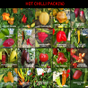 SUPER HOT 10+++, 20 chiles mas picantes del mundo, 200 σπόροι, pack(16)