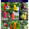 Seed pack Jalapeños, 9 varieties, 90 seeds (1)