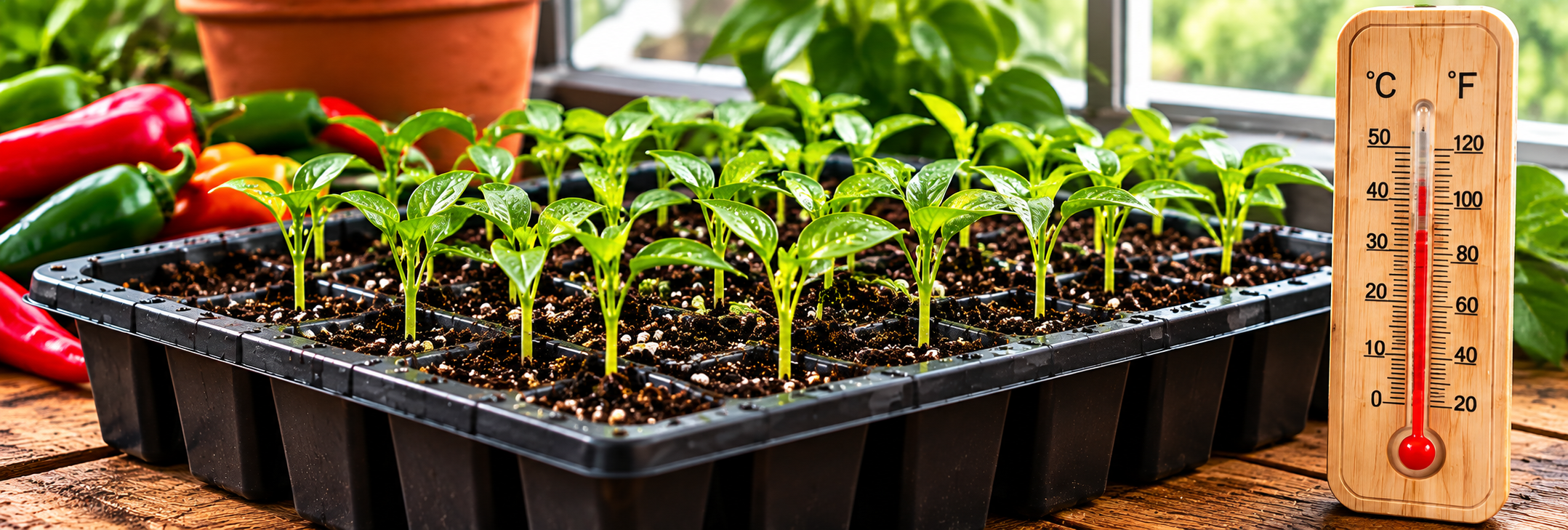 Temperatura adecuada para germinar semillas de chile