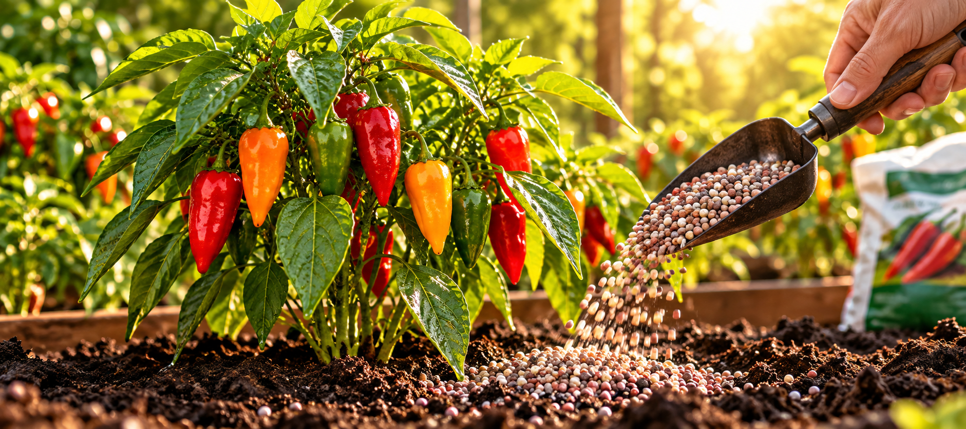 Cómo fertilizar las plantas de chile correctamente