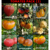 Lote de semillas de tomates ,9 variedades , 90 semillas , Tomates Pack (2)