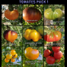 Lote de Tomates ,9 variedades,90 semillas (pack 1)