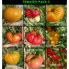 Lote de semillas de Tomates , 9 variedades , 90 semillas (PACK 3)