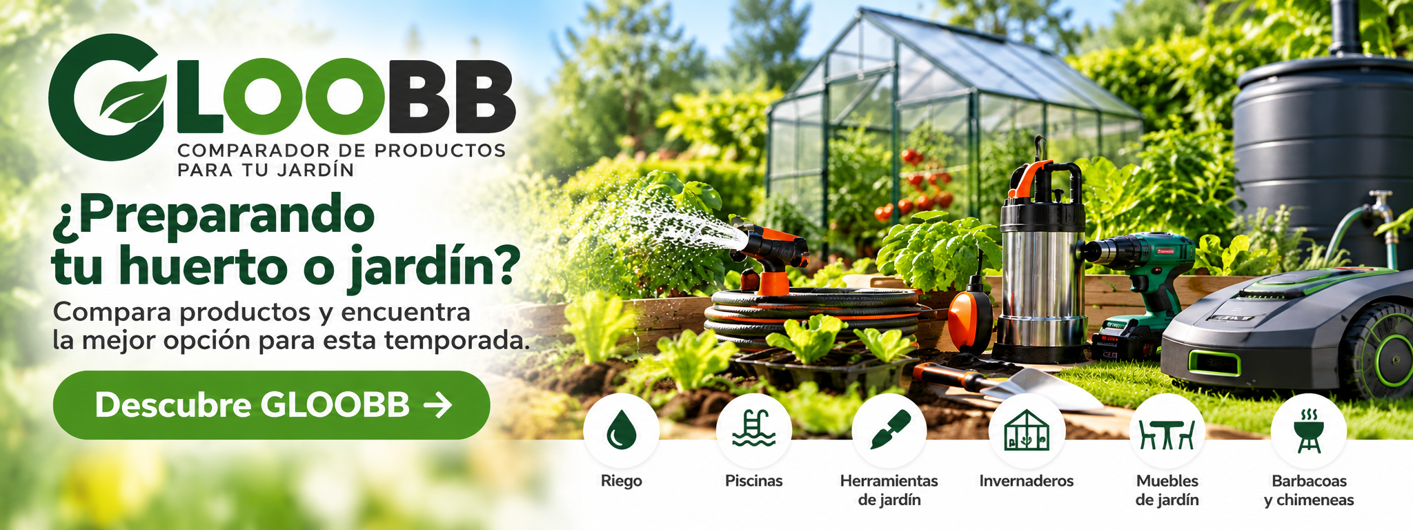 GLOOBB – Comparador de productos para huerto y jardín